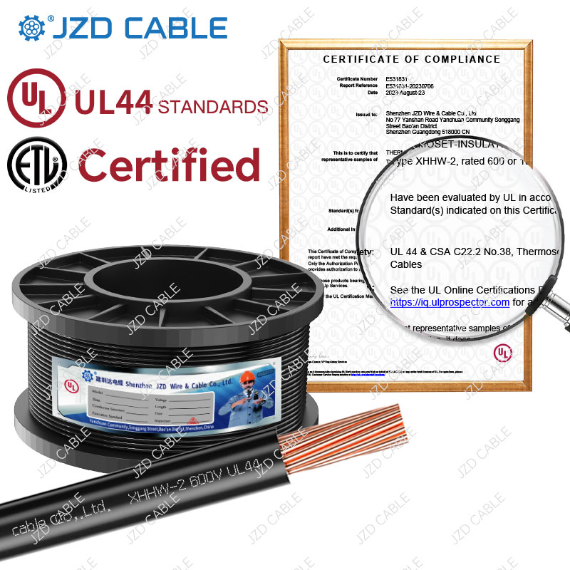中國(guó)出口XHHW-2電線：專為嚴(yán)苛環(huán)境與UL項(xiàng)目打造